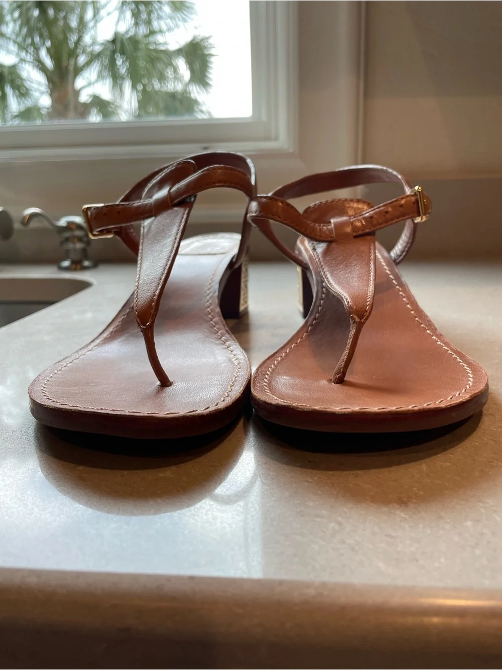 Tory Burch Audra Sandals | Vintage Vachetta